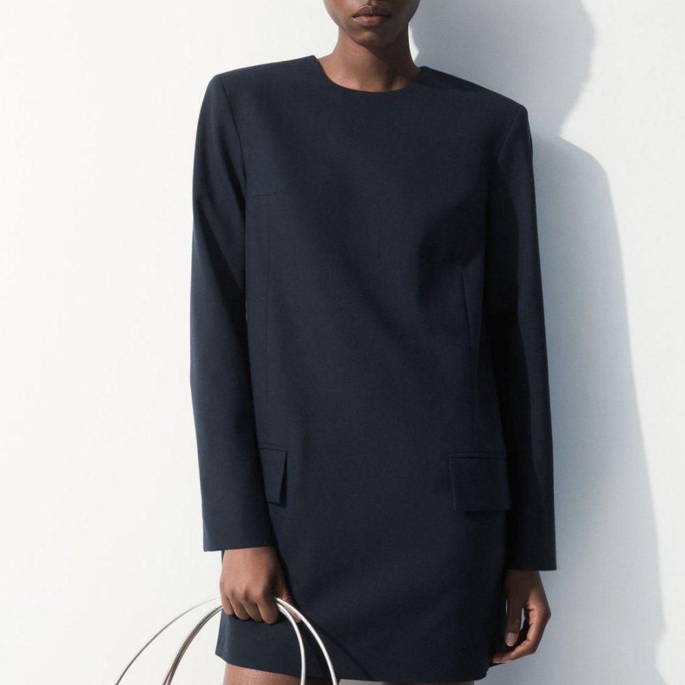 COS The Tailored Mini Dress- Size 4- NWT- Retail $250
